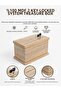 100% Mdf Valuables Box with Lock and 2 Keys