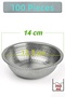14 cm Chrome Steel Soup Bowl 360 ml |   Restaurant, Restaurant and Home Type Soup Presentation Bowl-Kase14125