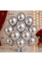 10Pcs Silver Balloon Set Helium Compatible Metallic Silver Color Party Balloon Birthday Wedding Engagement Baby Shower Decoration