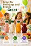 Set of 100 Transparent Turtle Bottles with Green Lids Pet Beverage Bottle Children's Nutrition Water Bottle 250 ml - 4