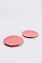 Set of 2 Flower Shaped Ceramic Cake Plates Pink Tphss26Tbk00030 - 4