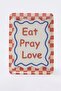 2'li Love Porselen Sunum Tabağı 13cmx18cm TPHSS26TBK00051 - 6