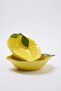 2'li Limon Şekilli 25x18x6 cm Seramik Sunum Kasesi Seti TPHSS26TBK00056 - 4