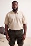 Big Size Khaki Regular Fit Flexible Fabric Shorts & Bermuda Tmnss26Ap00008 - 2