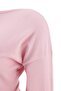 Pembe Premium İplik/Özel İplik Kayık Yaka Fitted Triko Kazak TWOAW27KZ00170 - 7