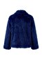 Navy Blue Regular Fit Fur Large Size Coat Tbbaw25Aw00000 - 4