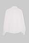 White Appliqué Ribbon and Lace Accessory Detailed Padded Shirt Tdrss26Go00129 - 7