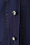 Large Size Combed Cotton Women's Summer Round Neck 100% Viscose Anti-Sweat Breathable Buttoned Mother's Long Tunic Vest - 2