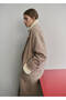 Collared Boucle Coat - 7