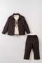 Nk 41622-Calm Jacket 1/4 Brown
