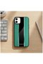 Apple iPhone 12 Mini Compatible Case Premium Leather Case Green - 4
