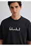 Istanbul Printed Black T-Shirt Relaxed Fit / Relaxed Fit 0612999-900 - 5