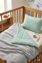 Muslin Baby Duvet Cover Set 100% Cotton Breathable Anti-Sweat Soft Baby Sleeping Set (Without Sheets) - 5