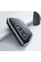 Volkswagen Golf Passat Caddy Key Case Black/Silver