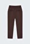 Talia Carrot Pants - Brown - 5