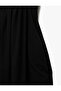Cotton Lace Detailed Square Neck Long Strap Dress - 6