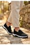 Men's Black and White Knitwear Aqua Summer Sneaker Shoes - 2