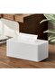 PU Leather Rectangle Tissue Box Holder for Bathroom Bedroom Living Room Office - 6