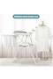 Folding Clothes Drying Rack,Aluminum Alloy,150cm Drying Space,White,for Home Laundry - 4