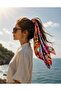 Scarf Red India Foulard 70*70