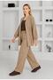 PLUS SIZE CREPE SUIT WITH JACKET AND TROUSERS - 8
