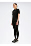 Lc 6082 New Id Class Reg Tee Black Round Regular Fit Plain Women's T-Shirt - 3