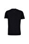 Black Men's Slim Fit Geometric Patterned T-Shirt Gu26Mss03018 - 2