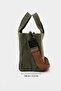 Canvas Strap Daily Use Shoulder and Hand Bag Tote Bag - Hard Fabric - 6