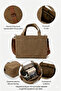 Canvas Strap Daily Use Shoulder and Hand Bag Tote Bag - Hard Fabric - 3