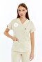 Spaniard - Technician, Technician Uniform Stretch Fabric Scrubs (Women) (Compliant with New Regulations - Moth) (Set)
