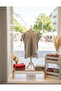 100% Cotton Children's Poncho Waffle Gray - 2