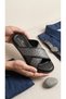 Genuine Leather Summer Orthopedic Men's Slippers - 4