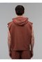 Tm0134 419-Boxing Heritage Oversize Brown Men's Singlet - 3