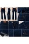 Tubular Leg High Waist Regular Fit Lycra Women's Jeans - 7