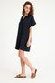 100% Cotton Woven Button Detailed Shirt Collar Muslin Shorts Jumpsuit - 5