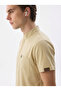Unisex New Regulation Compliant Beige Polo Collar Men's Nurse Uniform (with Badge Gift) - 5
