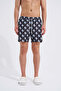 Men's Octopus Swim Shorts Black-White