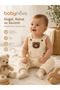 BabyNova Çiçek Baskılı Bebek Tulum - 4