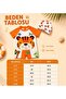 Short Sleeve Tiger Pattern Baby Boy Swimsuit Set with Hat - Quick Dry - Summer - 2
