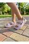 Figured Pink Daily Girls' Beach Garden Pool Slippers - 4