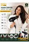 Denx Professional Hair Dryer with 2 Nozzles from M DX1383