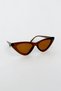 Cat Eye Women's Sunglasses Brown - 5