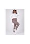 Women's Plus Size Oversize Shaping / Sculpting High Waist Premium Fabric Leggings - 4