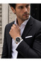 Steel Cord Chronometer Dial Design 3 Atm Water Resistant Men Wristwatch 13524.2 - 3