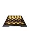 Handmade Wooden Red Checkerboard Set 48 Cm Brown-50mm - 2