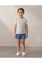 Girls Assorted Floral Allover Print Rib T-Shirt - 4
