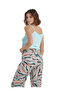 51370 Model Printed Women's Pajama Bottoms - 6