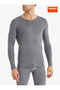 Unisex Thermal T-Shirt Level 2 1257 - Gray Melange