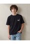 Senior Boys Black Printed T-shirt
