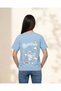 Senior Girls Light Blue Cinnamoroll Oversized T-Shirt - 3